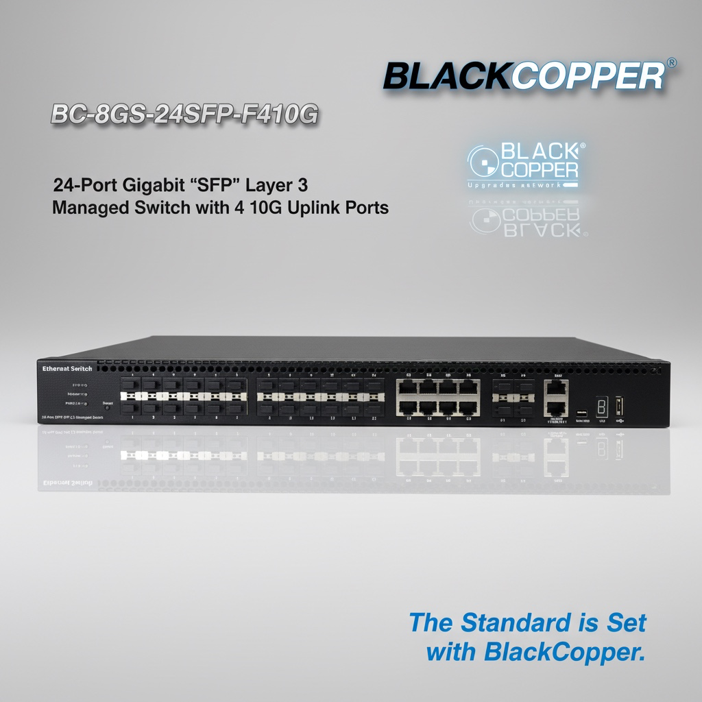 BlackCopper BC-8GS-24SFP-F410G