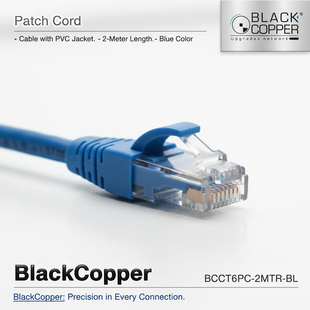 BlackCopper BCCT6PC-2MTR-BL