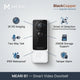 Meari B1 Smart Video Doorbell – 2K HD with Two-Way Talk & AI Detection