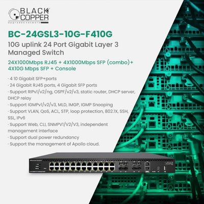 BlackCopper BC-24GSL3-10G-F410G