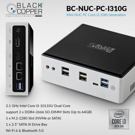 BlackCopper BC-NUC-PC-i310G