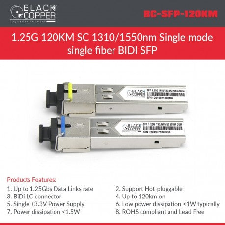 BlackCopper BC-SFP-120KM
