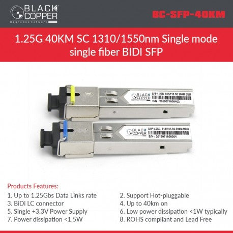 BlackCopper BC-SFP-40KM