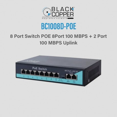 BlackCopper BC1008D-POE