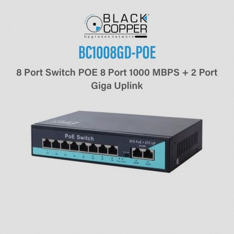 BlackCopper BC1008GD-POE