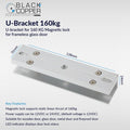 BlackCopper U-Bracket-160KG
