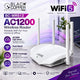 BlackCopper BC-WR512 WiFi 5 AC1200 dual band wireless router with 4 antennas