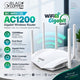BlackCopper BC-WR512G WiFi 5 AC1200 gigabit dual band wireless router with 4 antennas